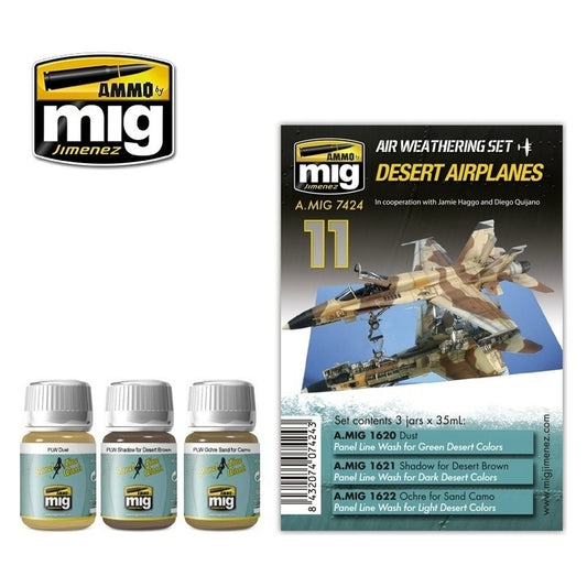 Ammo by MIG - Weathering - Desert Airplanes Set