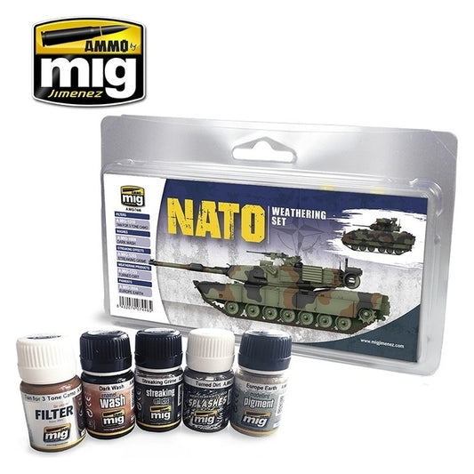 Ammo by MIG - Weathering - Nato Weathering Set