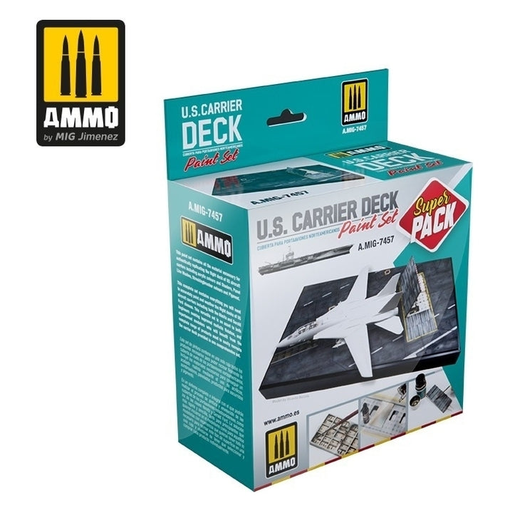 Ammo by MIG - Sets - U.S. Carrier Deck Paint Set