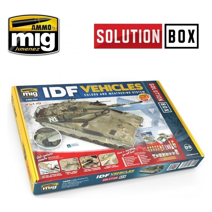 Ammo by MIG - Solution Box - 03 – Idf Vehicles