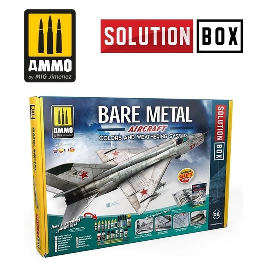Ammo by MIG - Solution Box - 08 – Bare Metal Aircraft