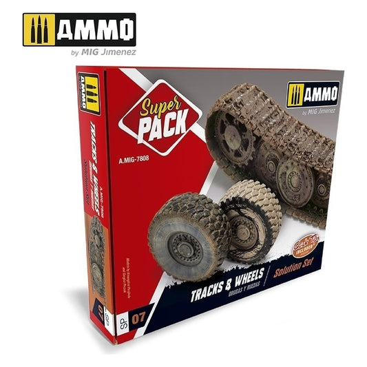Ammo by MIG - Super Pack - Super Pack Tracks & Wheels