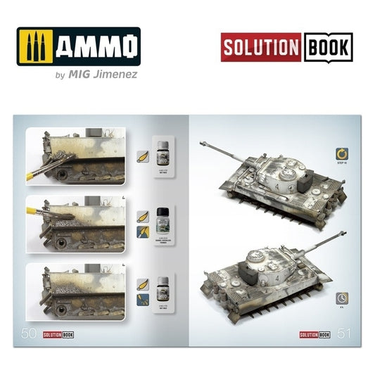 Ammo by MIG - Solution Box - Mini 17 – Wwii German Winter Vehicles