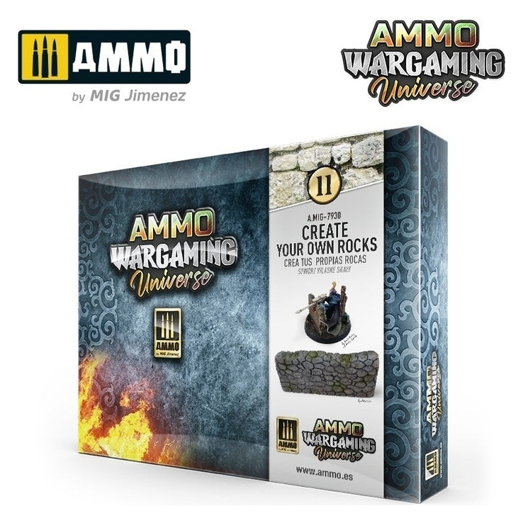 Ammo by MIG - Solution Box - Ammo Wargaming Universe 11 – Create Your Own Rocks