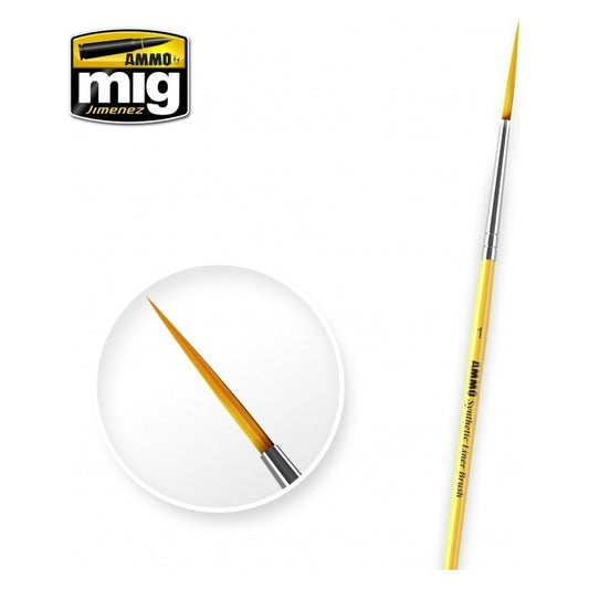 Ammo by MIG - Brushes - 1 Synthetic Liner Brush