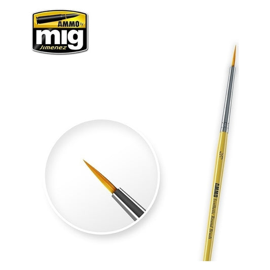 Ammo by MIG - Brushes - 5/0 Synthetic Round Brush