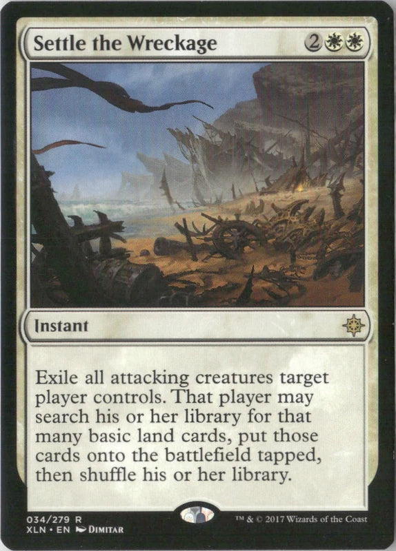 Scan Image | Settle the Wreckage - The List Reprints | [24DAA5F9]