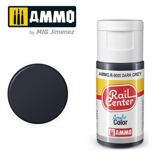 Ammo by MIG - Rail Center - Dark Grey 20ml
