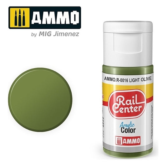 Ammo by MIG - Rail Center - Light Olive 20ml