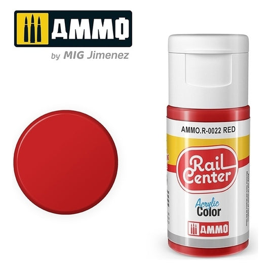 Ammo by MIG - Rail Center - Red 20ml