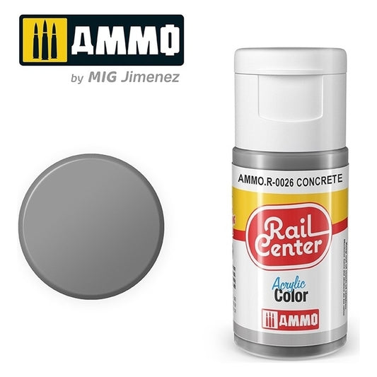 Ammo by MIG - Rail Center - Concrete 20ml