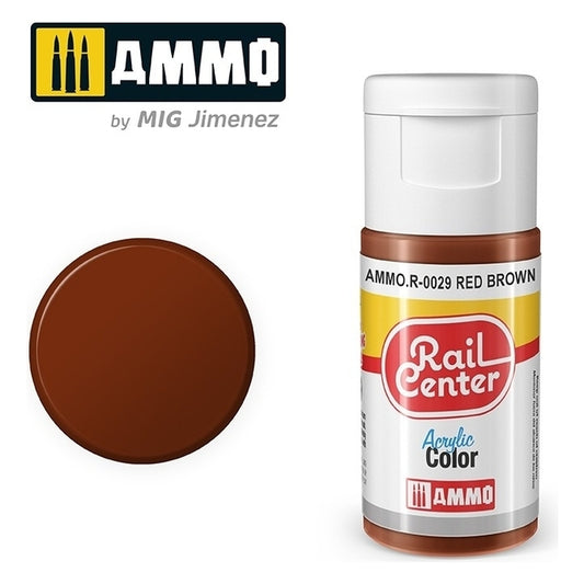 Ammo by MIG - Rail Center - Red Brown 20ml