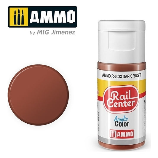 Ammo by MIG - Rail Center - Dark Rust 20ml