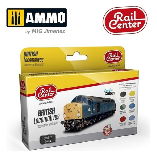 Ammo by MIG - Sets - British Locomotives Epoch Iv Set