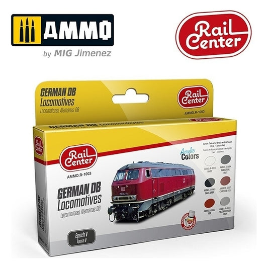 Ammo by MIG - Sets - German Db Locomotives Epoch V Set