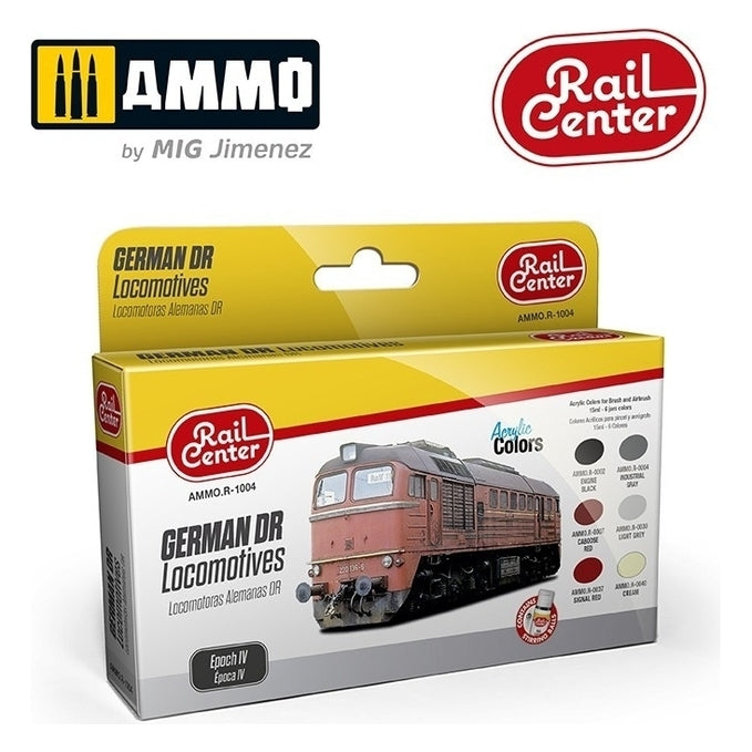 Ammo by MIG - Sets - German Dr Locomotives Epoch Iv Set
