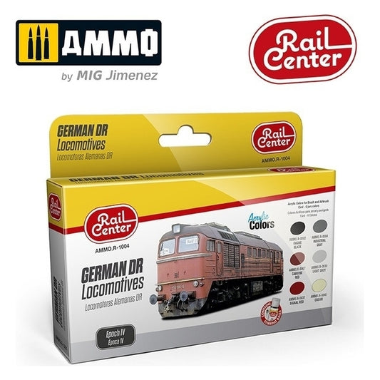 Ammo by MIG - Sets - German Dr Locomotives Epoch Iv Set