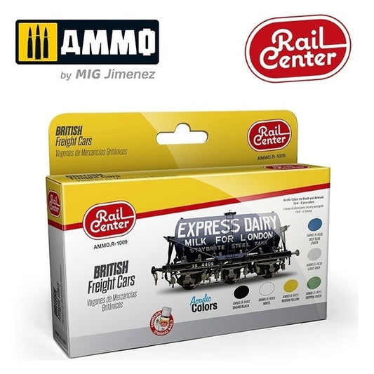 Ammo by MIG - Sets - British Freight Cars Set