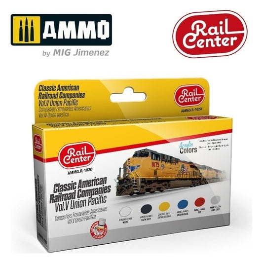 Ammo by MIG - Sets - Classic American Railroad Companies. Vol.V Union Pacific Set