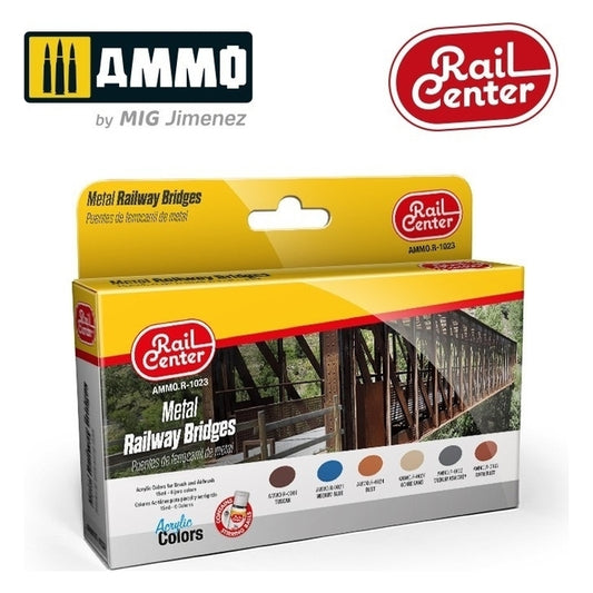 Ammo by MIG - Rail Center - Metal Bridges Set