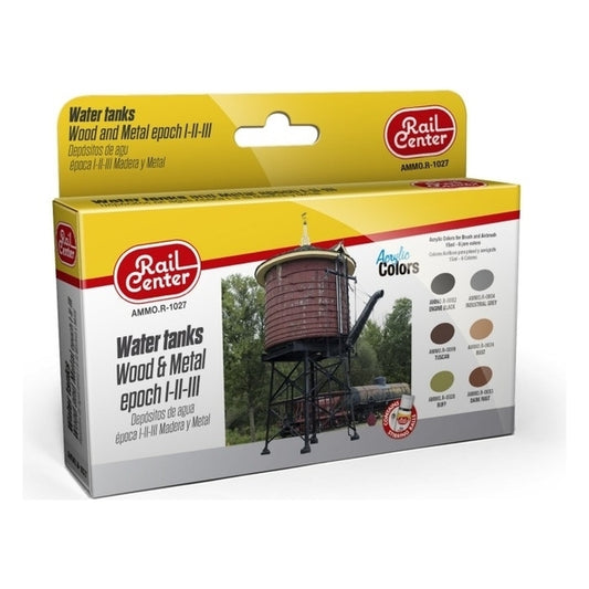 Ammo by MIG - Rail Center - Water Tanks Wood & Metal Epoch I-Ii-Iii Set