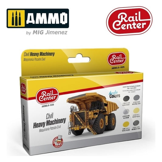 Ammo by MIG - Rail Center - Civil Heavy Machinery Set