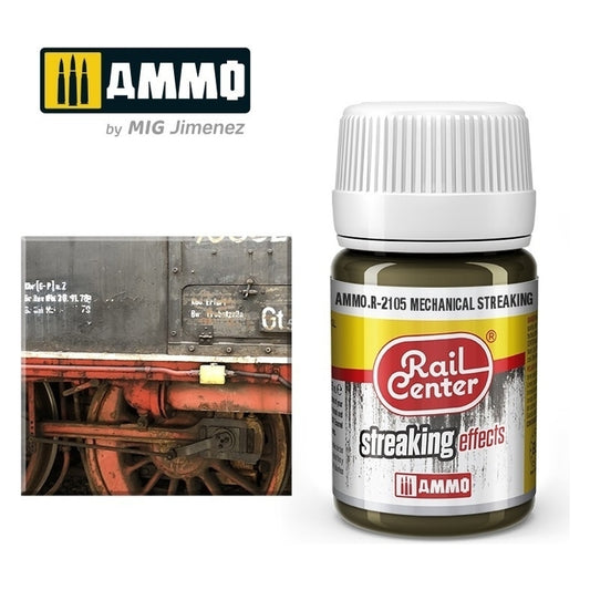 Ammo by MIG - Rail Center - Mechanical Streaking 35ml