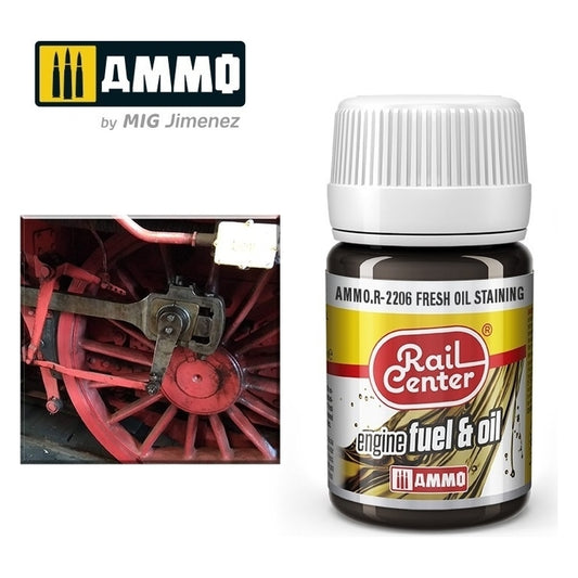 Ammo by MIG - Rail Center - Fresh Oil Staining 35ml