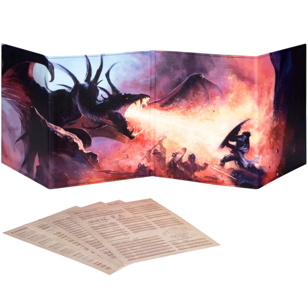 Dm Screen Sticker Full Color Customizable DM Screen (DM-GM) | Ozzie Collectables