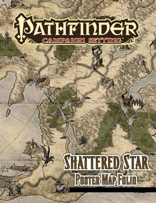 Pathfinder: The Shattered Star Poster Map Folio