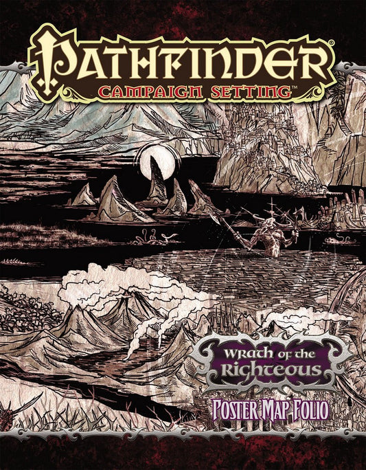 Pathfinder: Wrath of the Righteous Poster Map Folio
