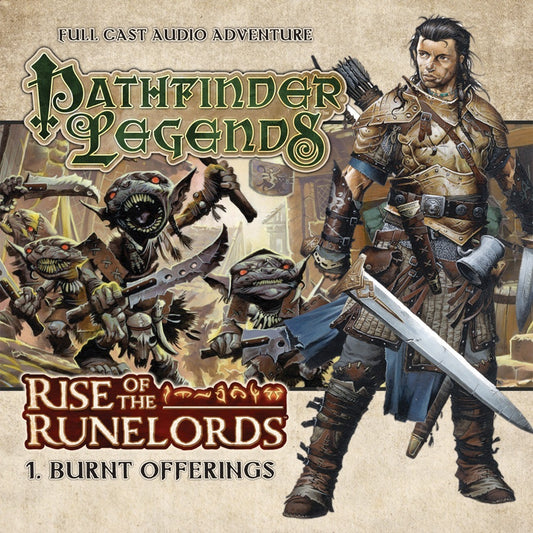 Pathfinder: Rise of the Runelords #1: Burnt Offerings CD