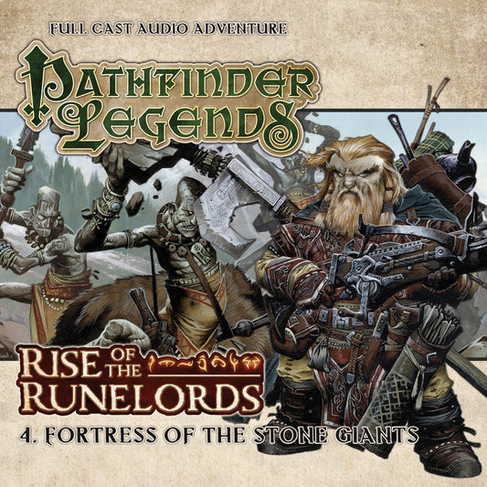 Pathfinder: Rise of the Runelords #4: Fortress of the Stone Giants CD