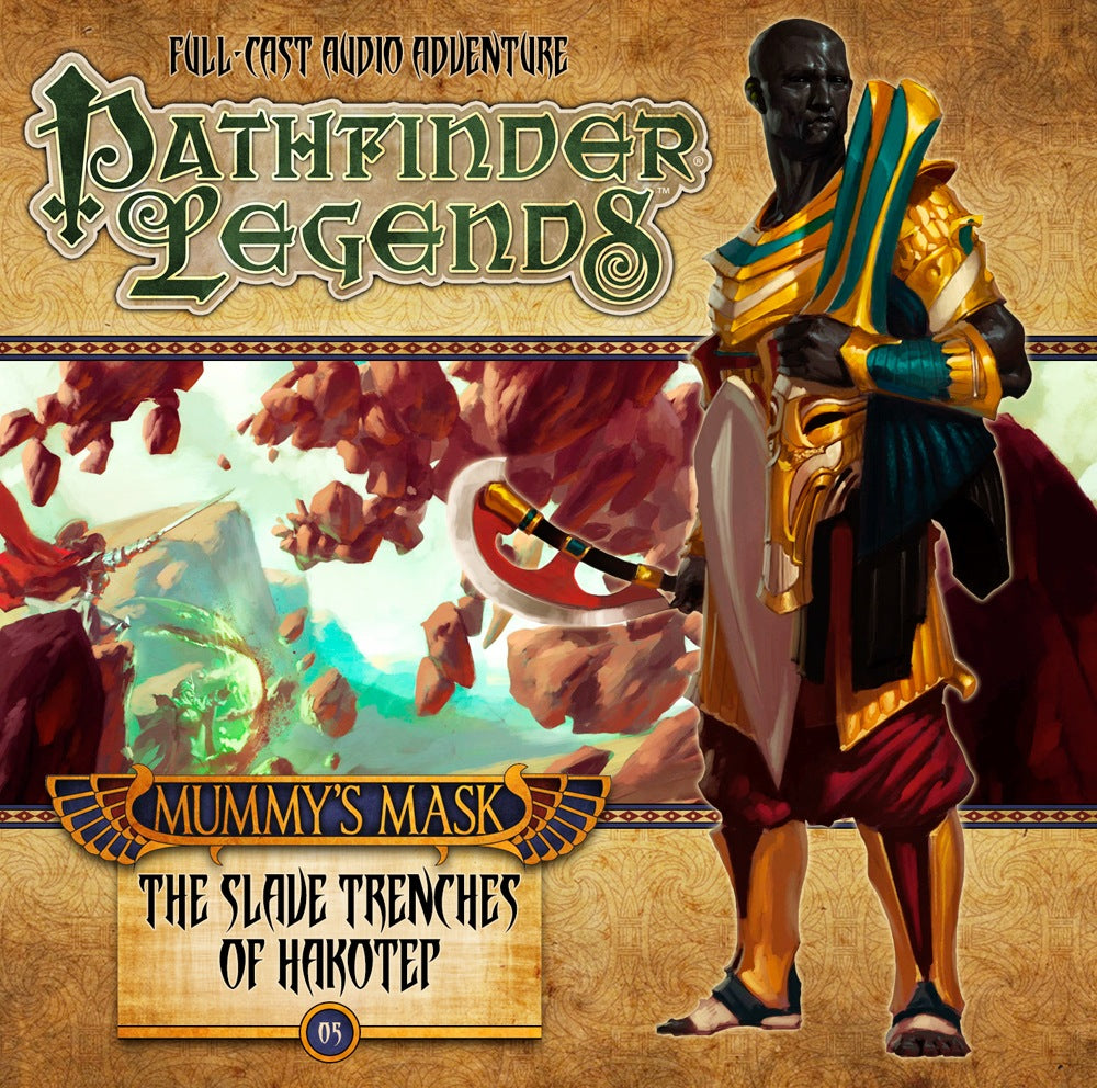 Signifier Mask Pathfinder Pathfinder: Mummy's Mask #5: The Slave Trenches of Hakotep CD | Ozzie ...