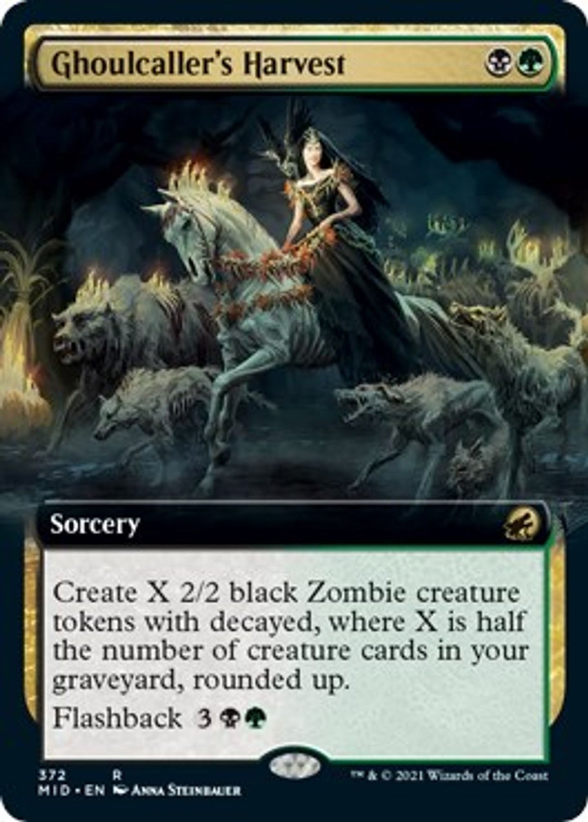 Ghoulcaller's Harvest (Extended Art) - Innistrad: Midnight Hunt