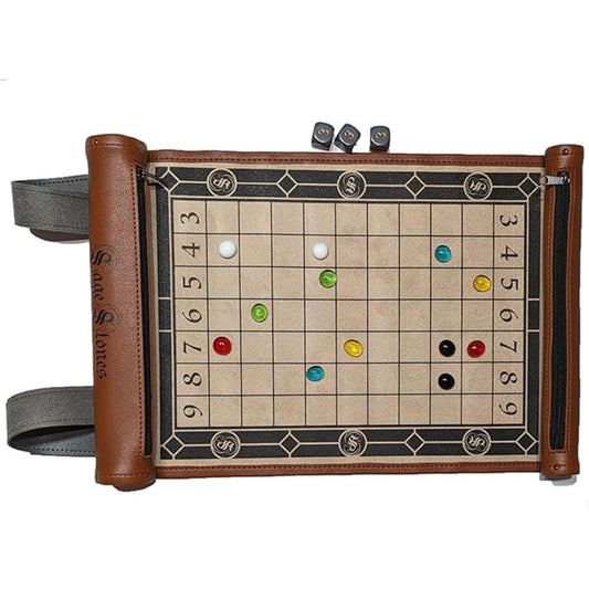 Sage Stones Scroll - Brown