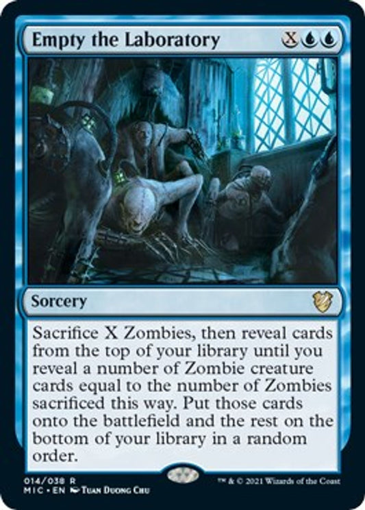Empty the Laboratory - Commander: Innistrad: Midnight Hunt