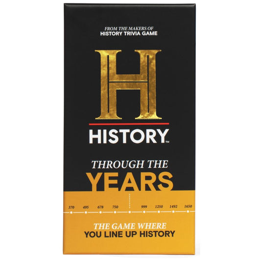History Channel THROUGH THE YEARS The Game Where You Line Up History