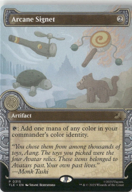 Scan Image | Arcane Signet (Showcase) - Avatar: The Last Airbender: Eternal-Legal | [E240FAA6]