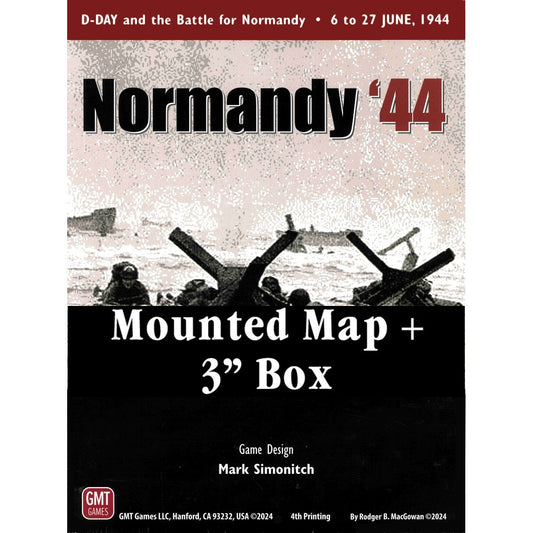 GMT Games - Normandy 44 map & box
