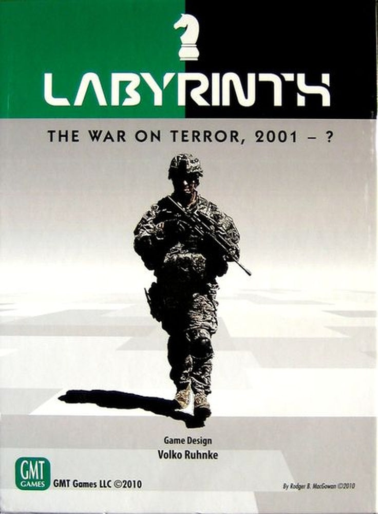 GMT Games - Labyrinth Mounted Map