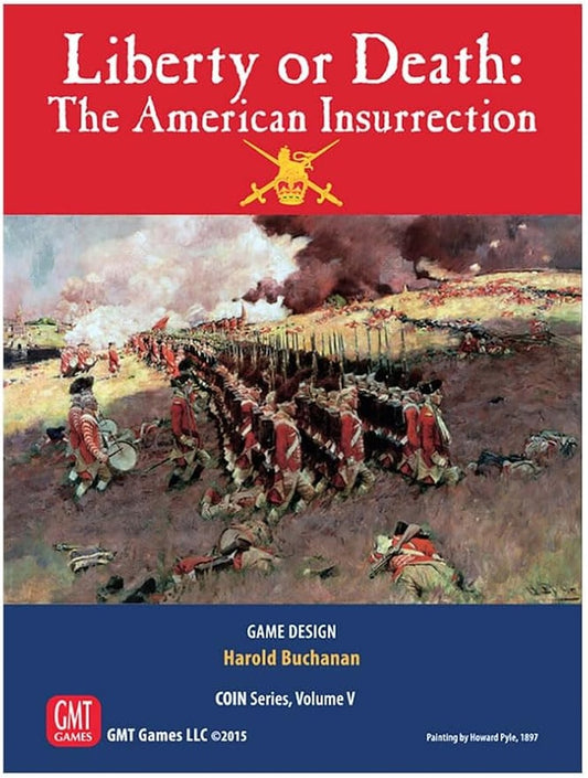 GMT Games - Liberty or Death Mounted Map
