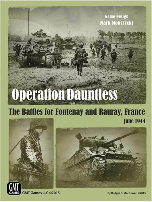 GMT Games - Op Dauntless/Red Winter Mounted Map