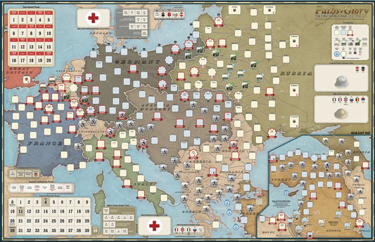 GMT Games - Paths of Glory   Mounted Map