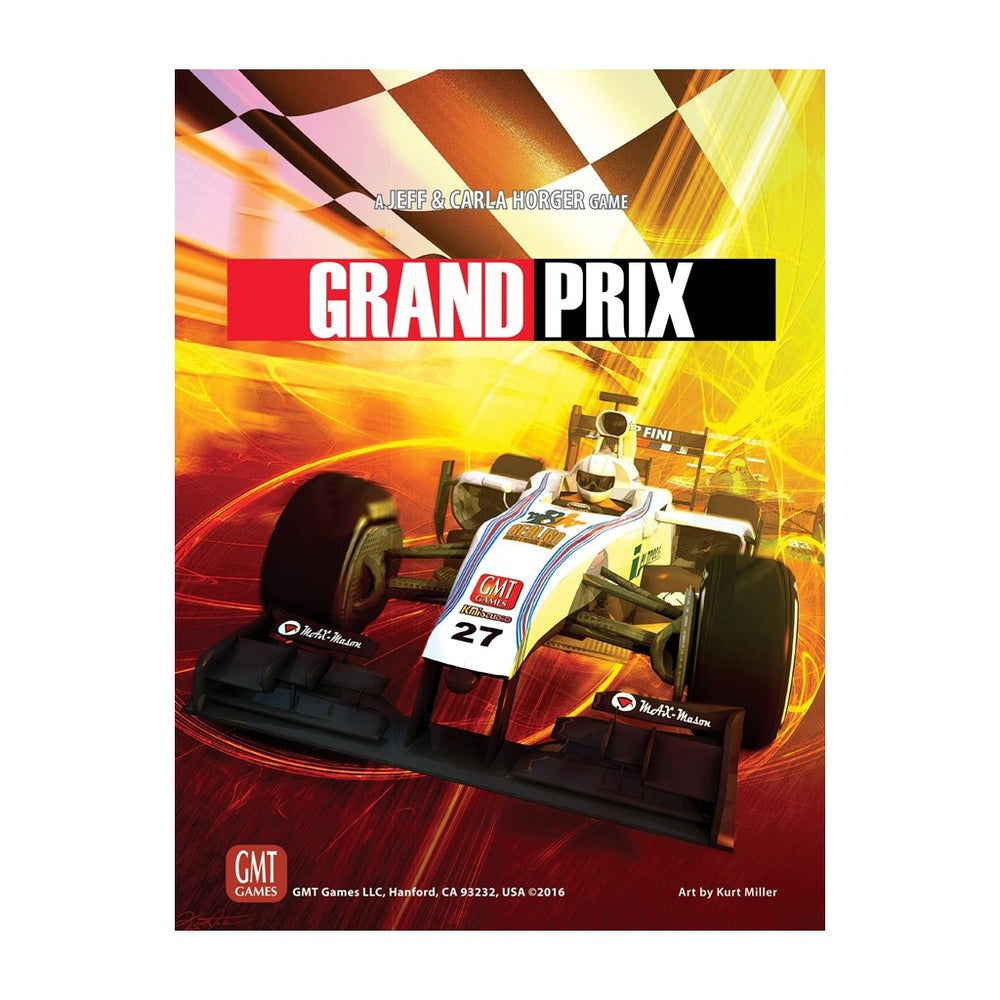 GMT Games - Grand Prix Track set Mounted Map