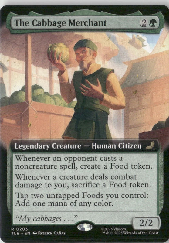 Scan Image | The Cabbage Merchant (Extended Art) - Avatar: The Last Airbender: Eternal-Legal | [7A774175]