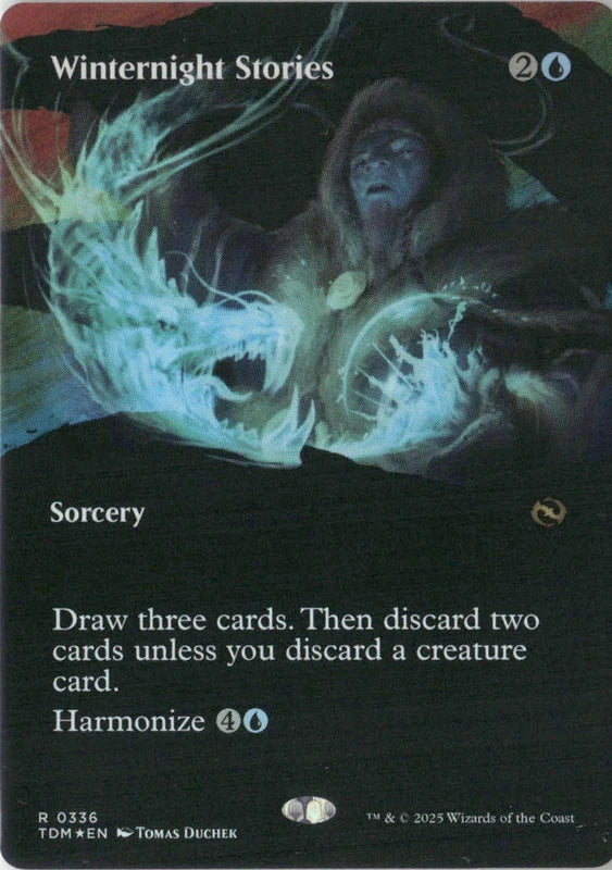 Scan Image | Winternight Stories (Borderless) - Tarkir: Dragonstorm | [470074DD]