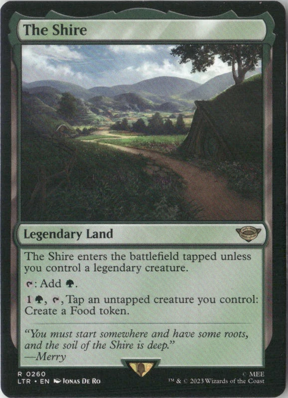 Scan Image | The Shire - Universes Beyond: The Lord of the Rings: Tales of Middle-earth | [4B912F41]