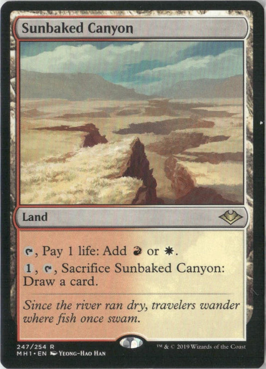 Scan Image | Sunbaked Canyon - Modern Horizons | [3FA94A43]