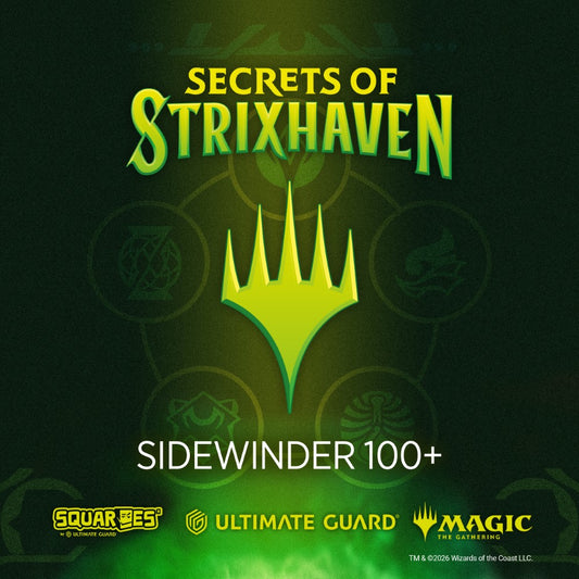 Ultimate Guard: Deck Box – XenoSkin Sidewinder 100+ – MTG: Secrets of Strixhaven – White Mythic 1